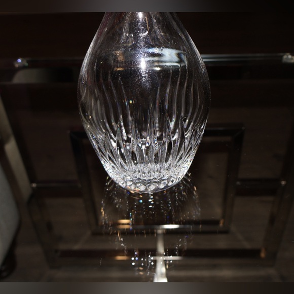 BACCARAT FRANCE 'MASSENA' Crystal Decanter Handcrafted, 11.25" Tall & 30 Ounces - Picture 6 of 14